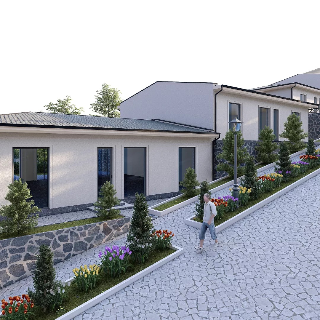 Residential landscape path project